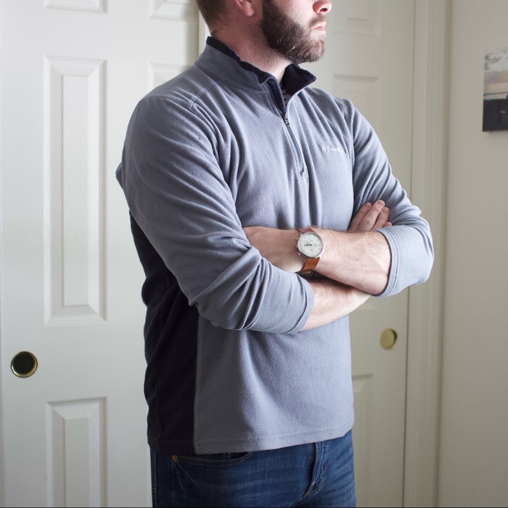 Columbia Quarter 1/4 zip sweater sweatshirt